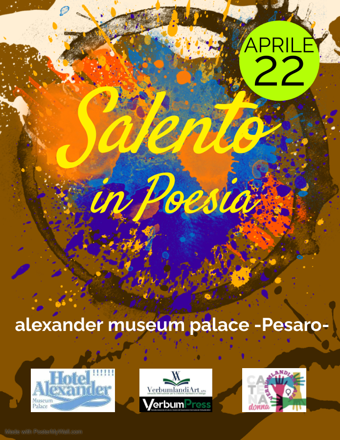 “ I Colori del Salento…in Poesia” Catena Donna a Pesaro Arte&Poesia 2022-